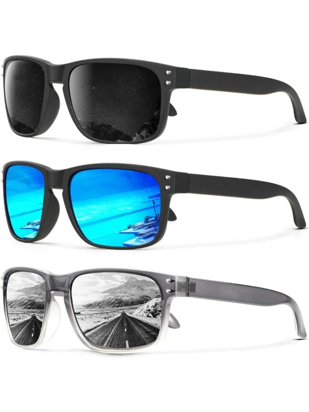Vintage Polarized Sunglasses for Men & Women | UV Protection for Fishing